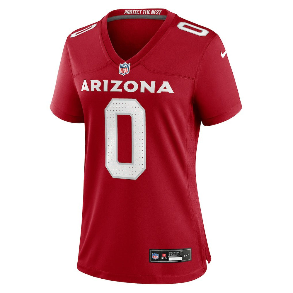 Arizona Cardinals Will Johnson  Women's Team Game Jersey | NFL Hot