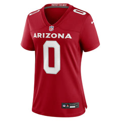 Arizona Cardinals Will Johnson  Women's Team Game Jersey | NFL Hot