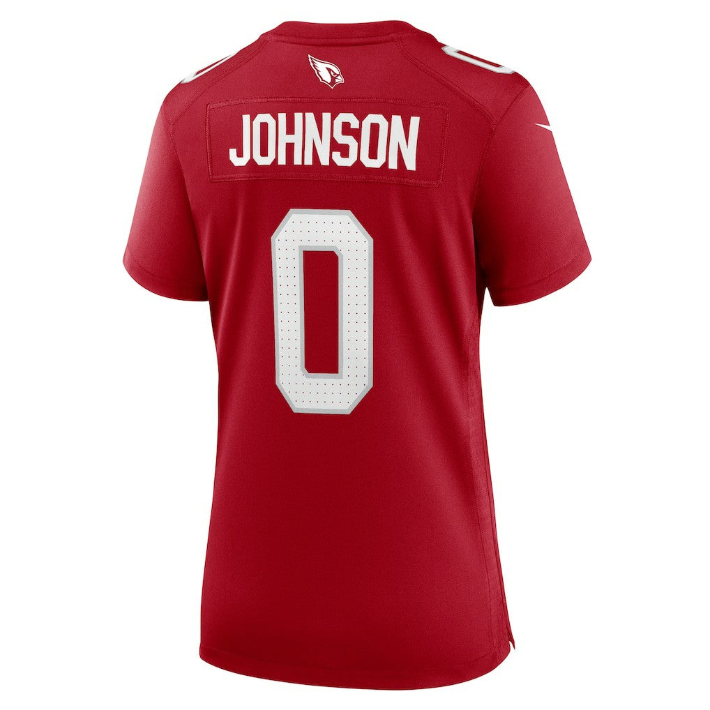 Arizona Cardinals Will Johnson  Women's Team Game Jersey | NFL Hot