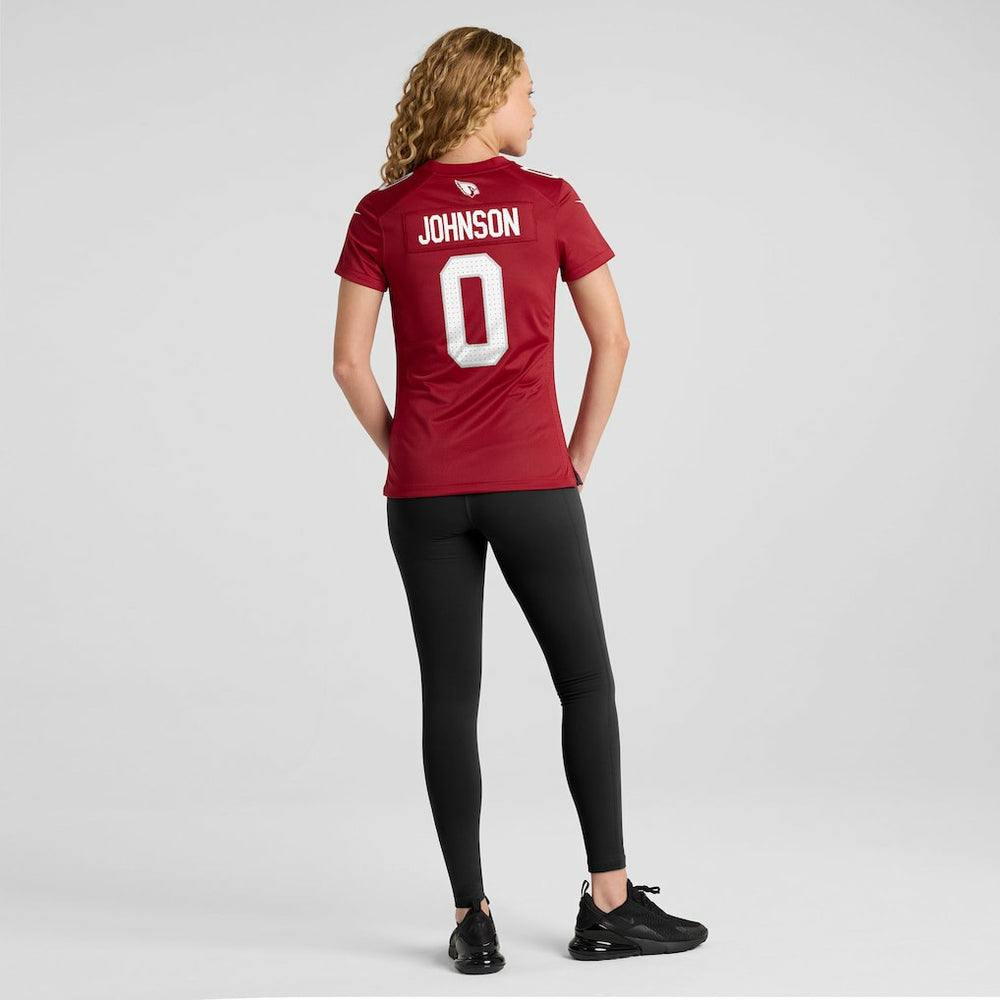 Arizona Cardinals Will Johnson  Women's Team Game Jersey | NFL Hot