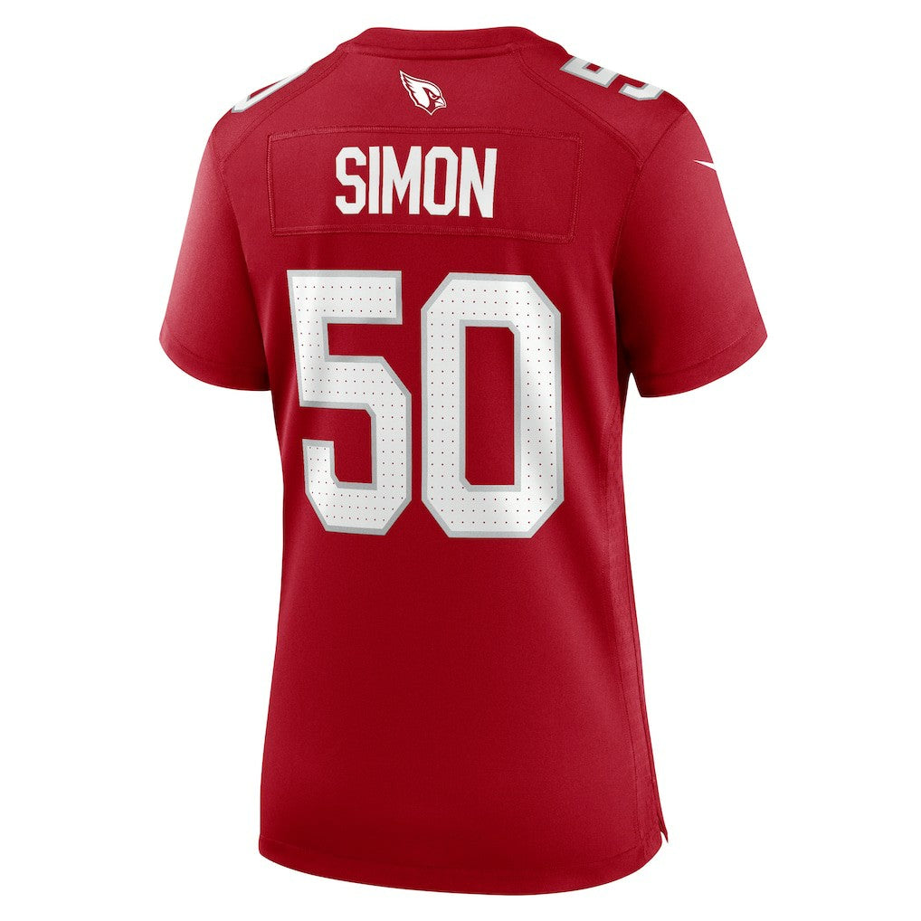 Arizona Cardinals Cody Simon  Women's Team Game Jersey | NFL New