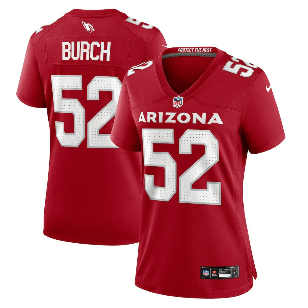 Arizona Cardinals Jordan Burch  Women's Team Game Jersey | NFL New