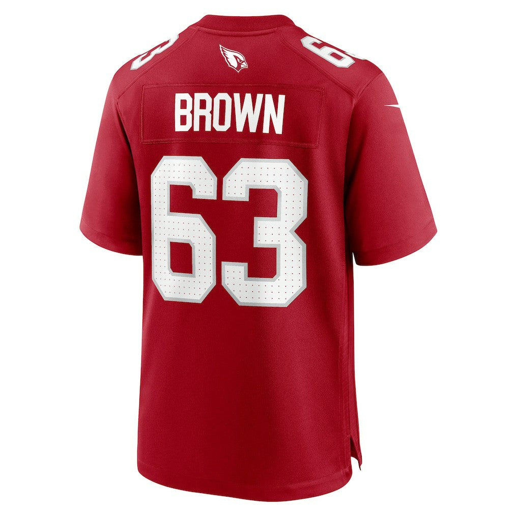 Arizona Cardinals Evan Brown  Team Game Jersey | NFL Near me