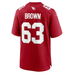 Arizona Cardinals Evan Brown  Team Game Jersey | NFL Near me