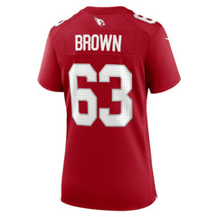 Arizona Cardinals Evan Brown  Women's Team Game Jersey | NFL On sale