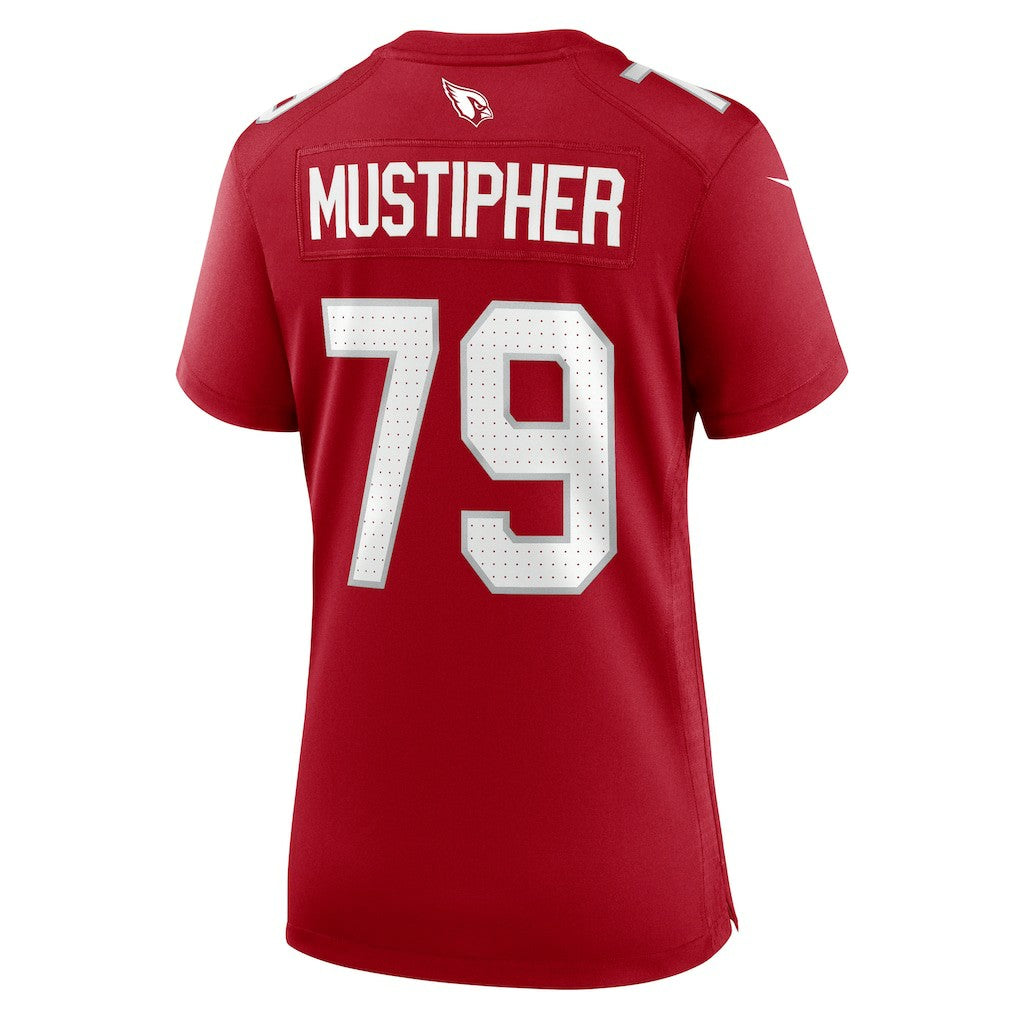 Arizona Cardinals PJ Mustipher  Women's Team Game Jersey | NFL On sale