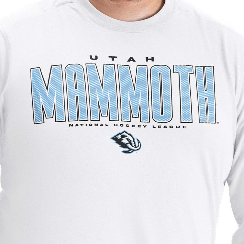 Utah Mammoth G-III Sports by Carl Banks Adaptive Mesh Effect Long Sleeve T-Shirt -  NHL T-shirts
