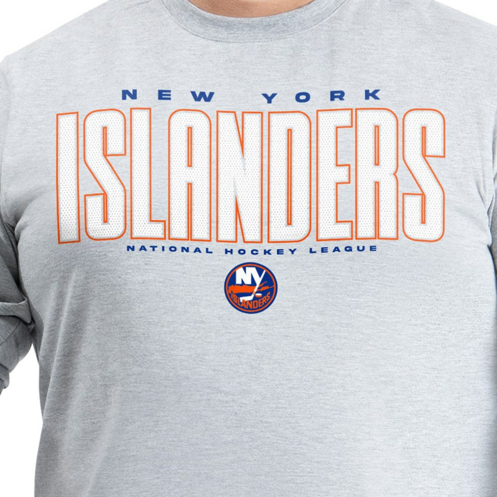 New York Islanders G-III Sports by Carl Banks Adaptive Mesh Effect Long Sleeve T-Shirt -  NHL T-shirts