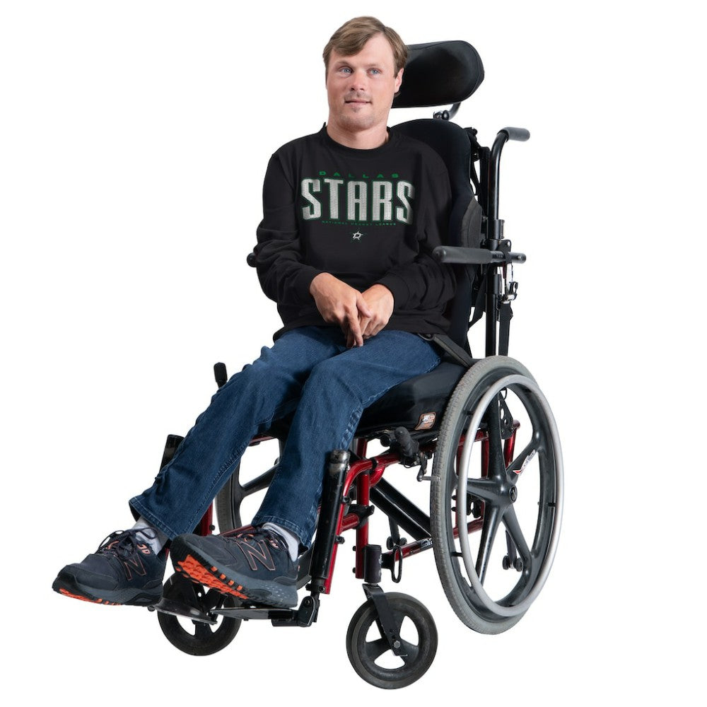 Dallas Stars G-III Sports by Carl Banks Adaptive Mesh Effect Long Sleeve T-Shirt -  NHL T-shirts