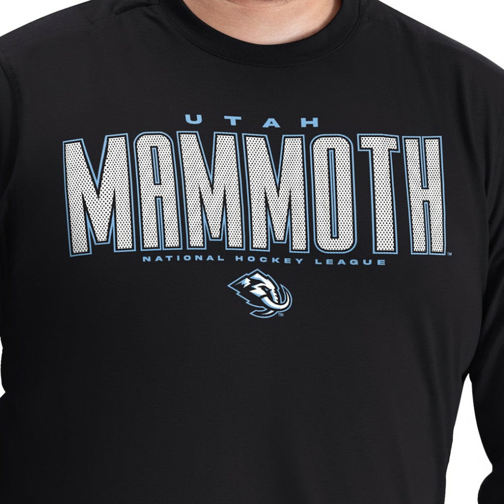 Utah Mammoth G-III Sports by Carl Banks Adaptive Mesh Effect Long Sleeve T-Shirt -  NHL T-shirts