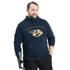 Nashville Predators G-III Sports by Carl Banks Adaptive Classic Team Arc Fleece Hoodie -  NHL Hoodies
