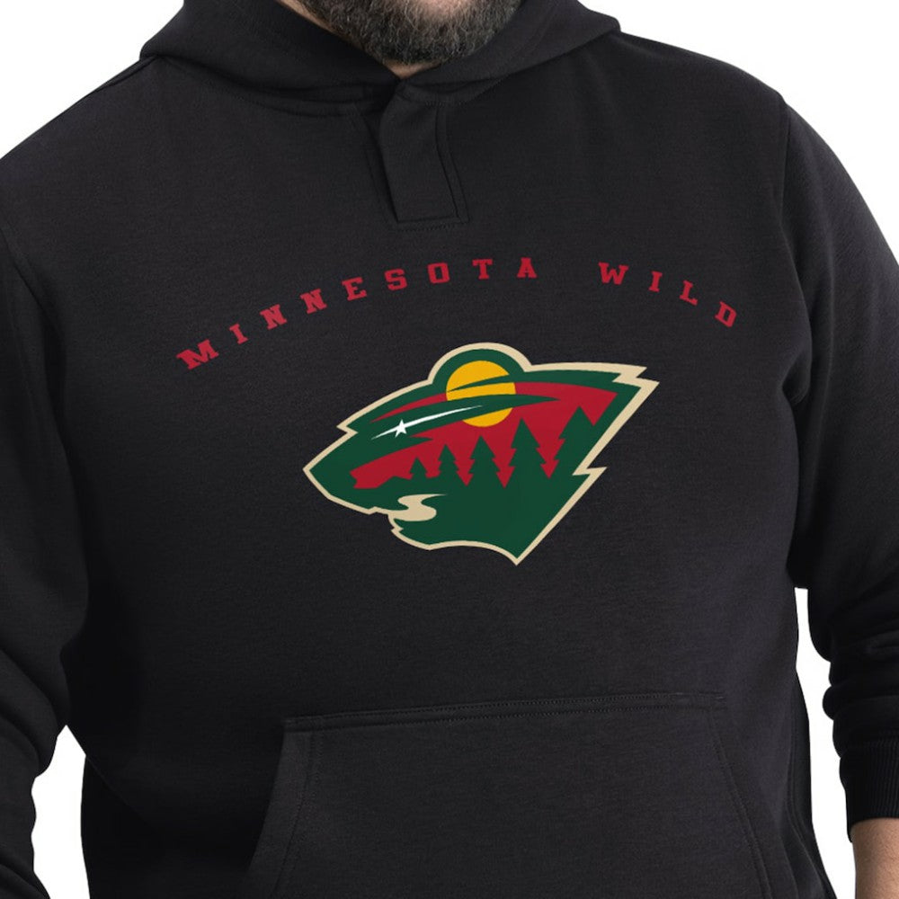 Minnesota Wild G-III Sports by Carl Banks Adaptive Classic Team Arc Fleece Hoodie -  NHL Hoodies