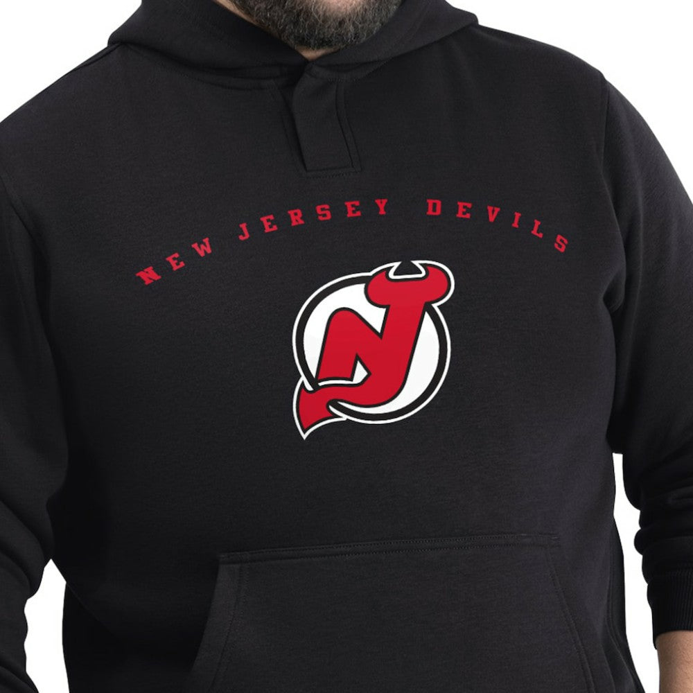 New Jersey Devils G-III Sports by Carl Banks Adaptive Classic Team Arc Fleece Hoodie -  NHL Jerseys