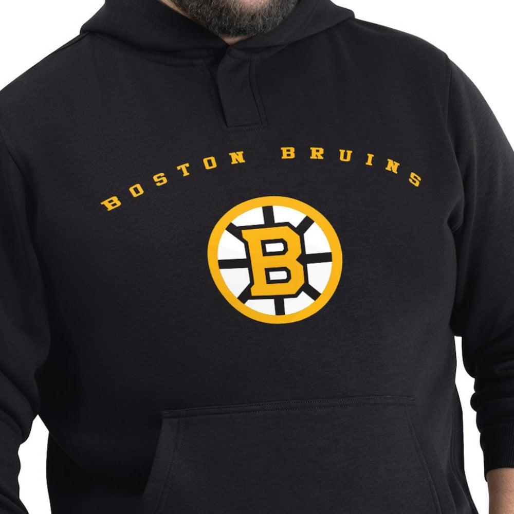 Boston Bruins G-III Sports by Carl Banks Adaptive Classic Team Arc Fleece Hoodie -  NHL Hoodies