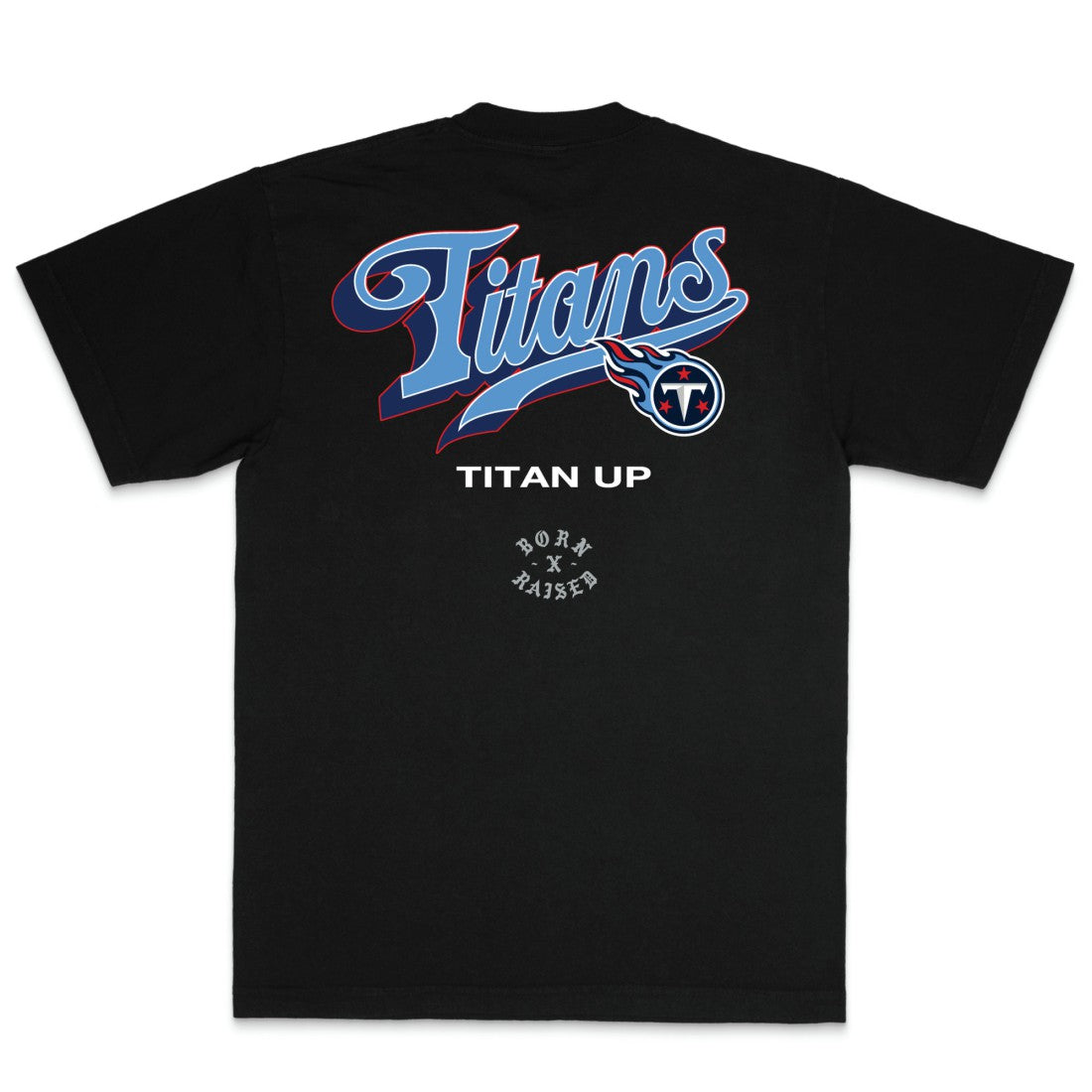 Tennessee Titans Born x Raised Unisex Pro Script T-Shirt | NFL Near me