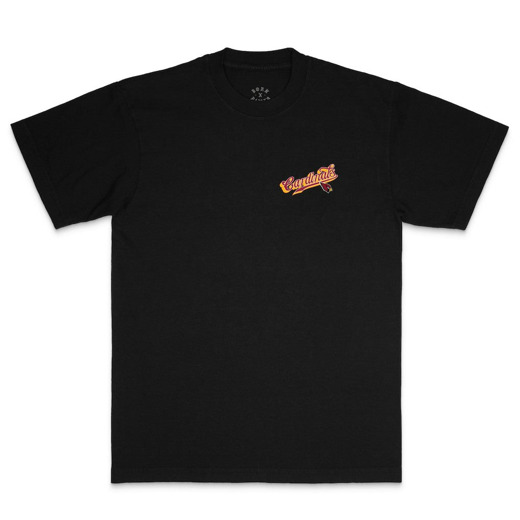 Arizona Cardinals Born x Raised Unisex Pro Script T-Shirt | NFL On sale