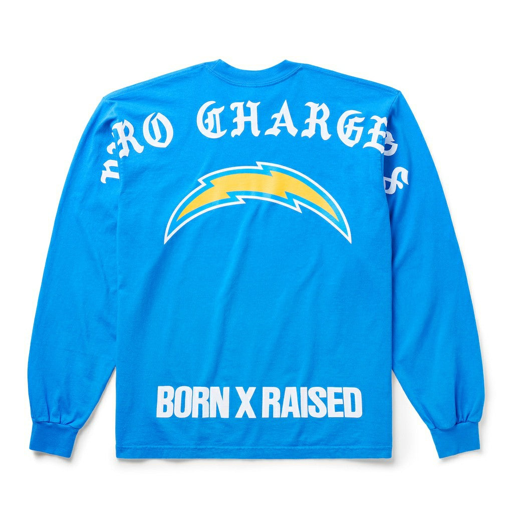 Los Angeles Chargers Born x Raised Unisex Long Sleeve Local T-Shirt | NFL US