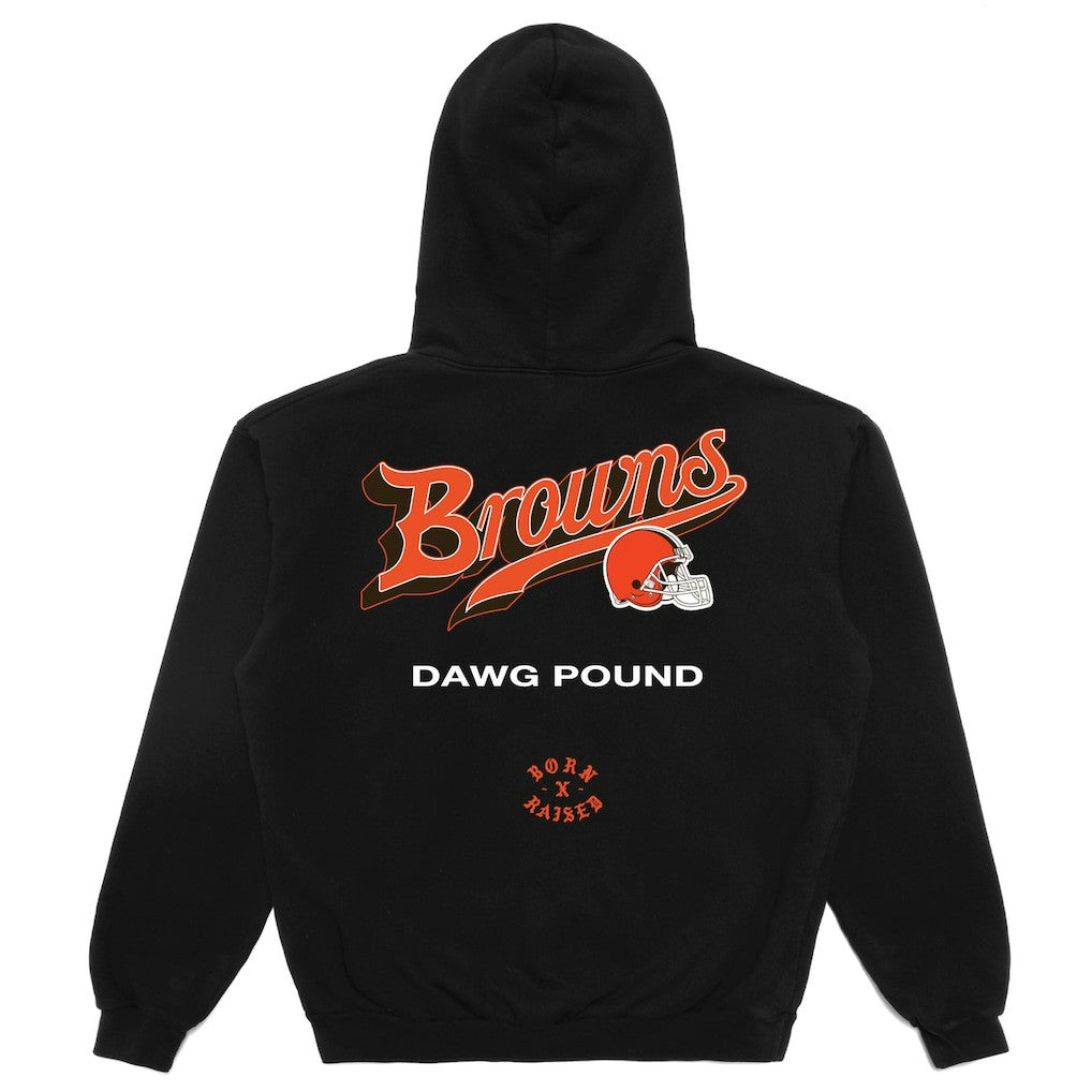 Cleveland Browns Born x Raised Unisex Pro Script Hoodie | NFL New