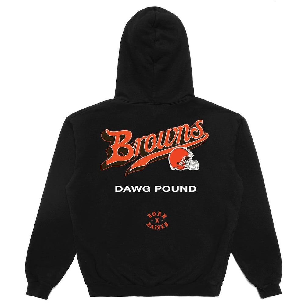 Cleveland Browns Born x Raised Unisex Pro Script Hoodie | NFL New