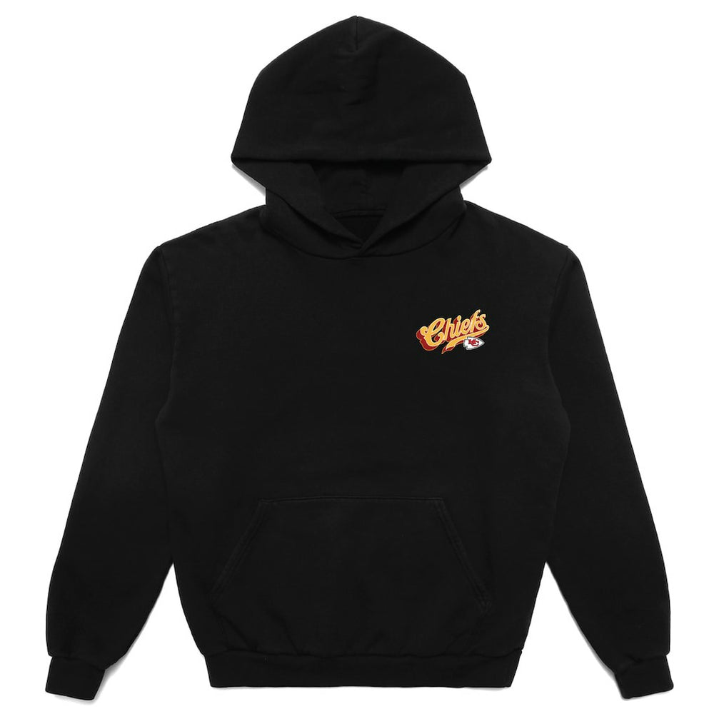 Kansas City Chiefs Born x Raised Unisex Pro Script Hoodie | NFL Sale