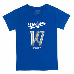 Shohei Ohtani Los Angeles Dodgers Tiny Turnip Youth Kanji Batting Graphic T-Shirt - MLB T-shirts