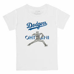Shohei Ohtani Los Angeles Dodgers Tiny Turnip Youth Pitch Graphic T-Shirt - MLB T-shirts