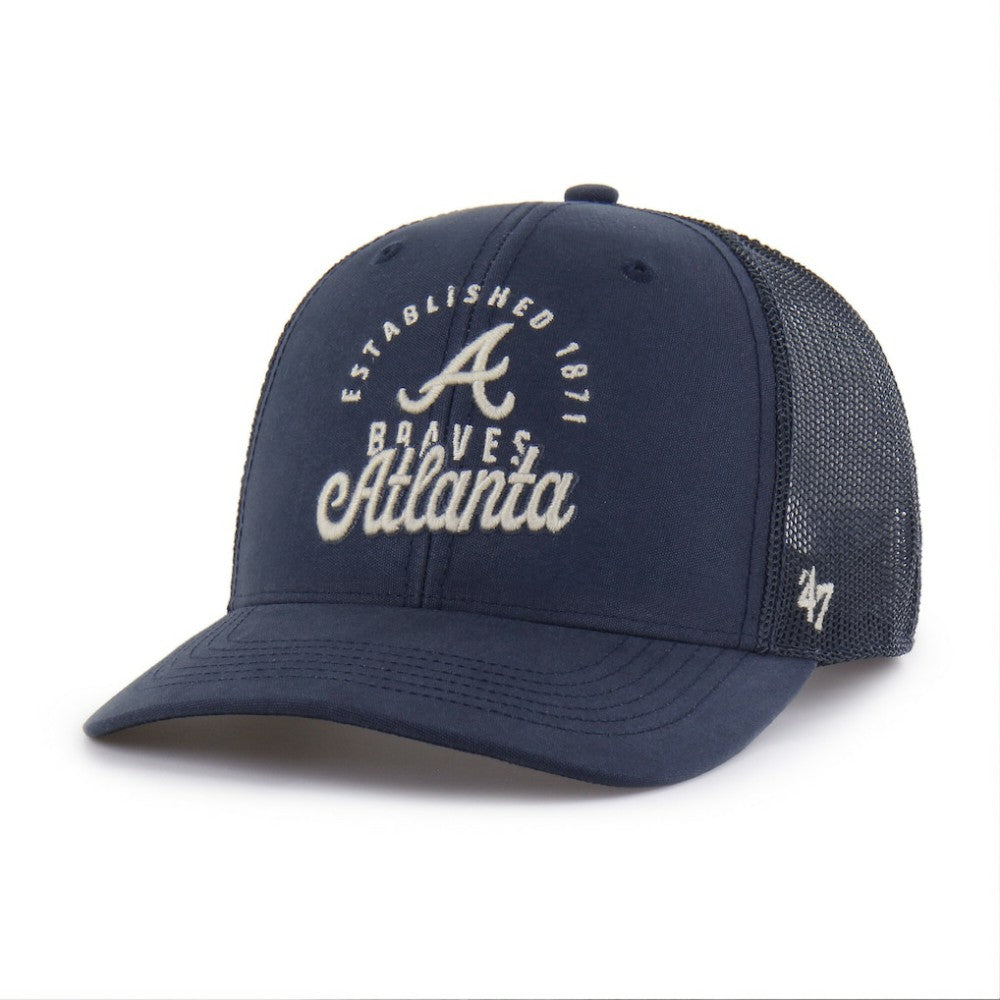 Atlanta Braves '47 Pitstop Trucker Adjustable Hat - MLB Hats