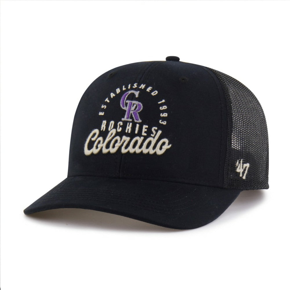 Colorado Rockies '47 Pitstop Trucker Adjustable Hat - MLB Hats