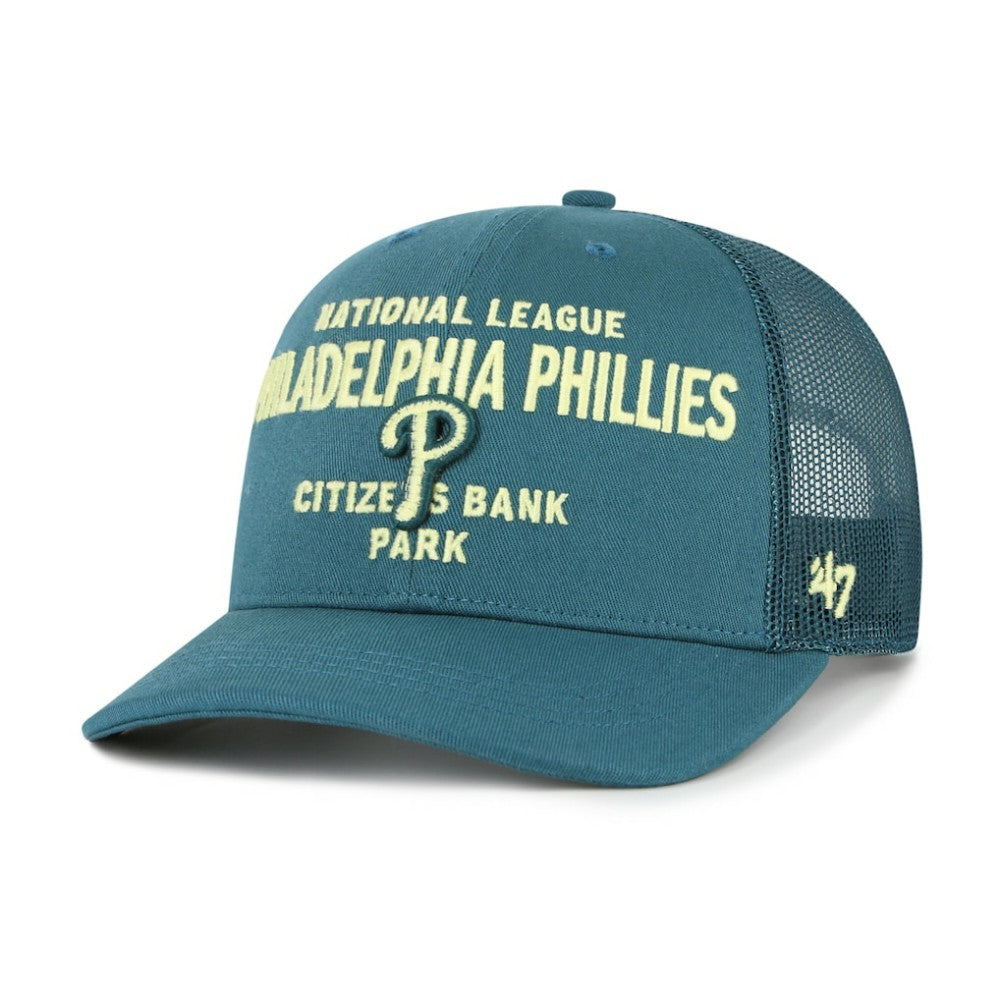 Philadelphia Phillies '47 Contemporary Hitch Adjustable Trucker Hat - MLB Hats