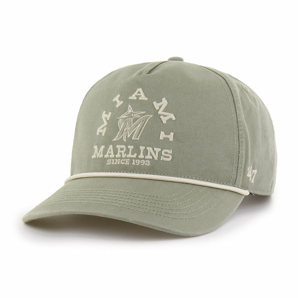 Miami Marlins '47 Canyon Ranchero Hitch Adjustable Hat - MLB Hats