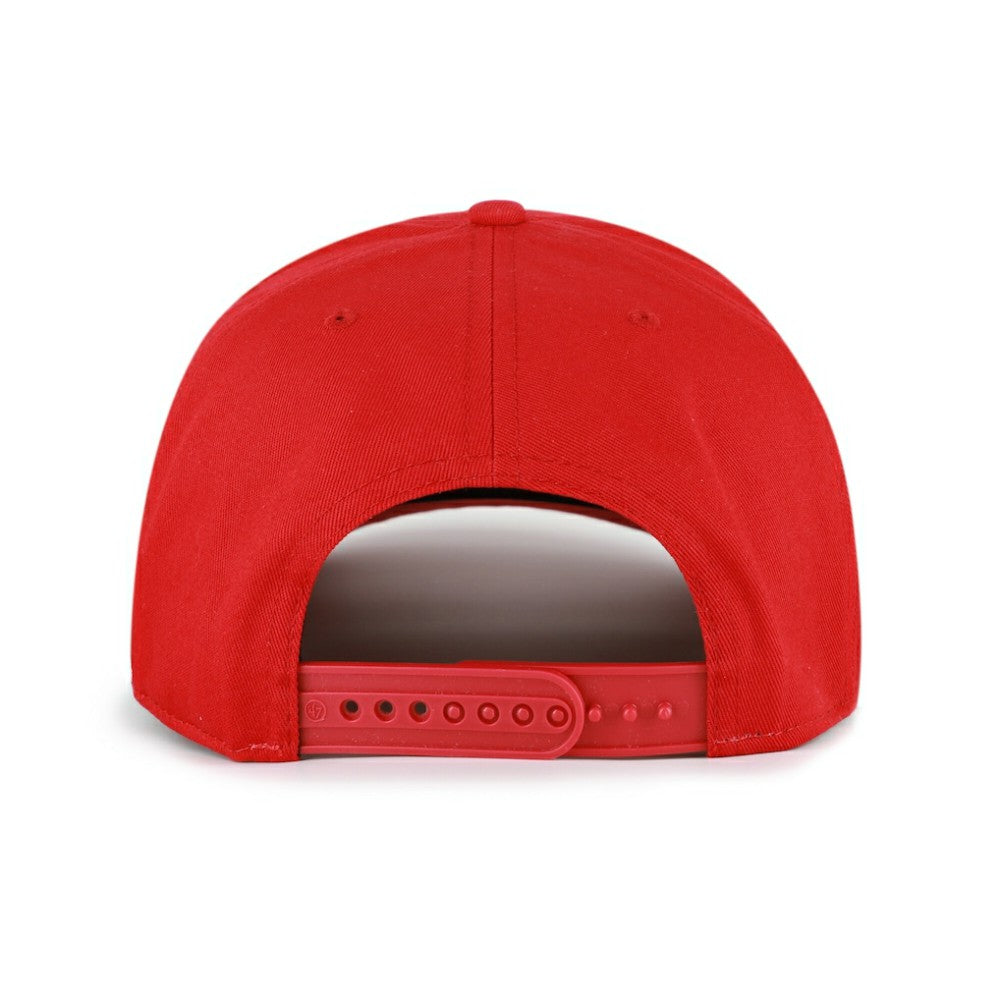 Cincinnati Reds '47 Cooperstown Break Wood Suede Hitch Adjustable Hat - MLB Hats