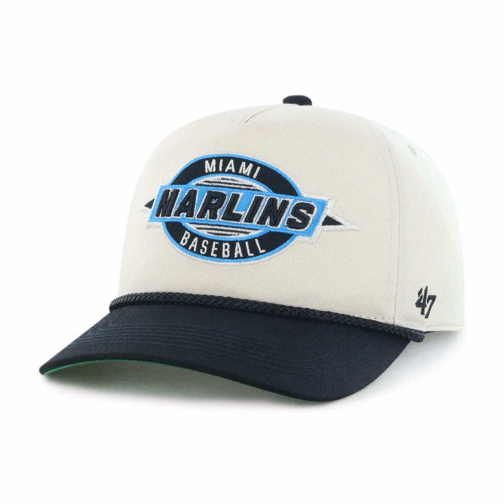 Miami Marlins '47 Frame Out Hitch Adjustable Hat - MLB Hats