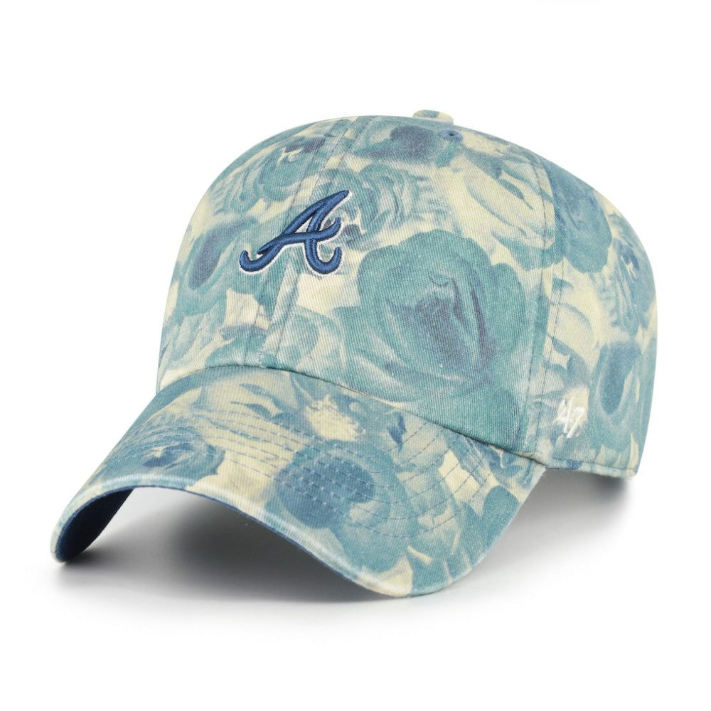 Atlanta Braves '47 Women's Gardenia Clean Up Adjustable Hat - MLB Hats