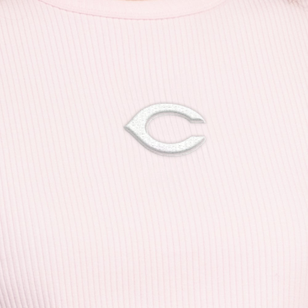 Cincinnati Reds Starter Women's Pastels Ribbed Tank Top - MLB Tanks