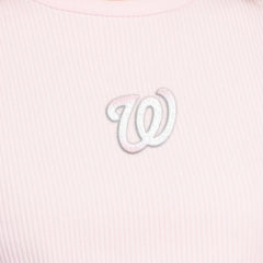 Washington Nationals Starter Women's Pastels Ribbed Tank Top - MLB Tanks