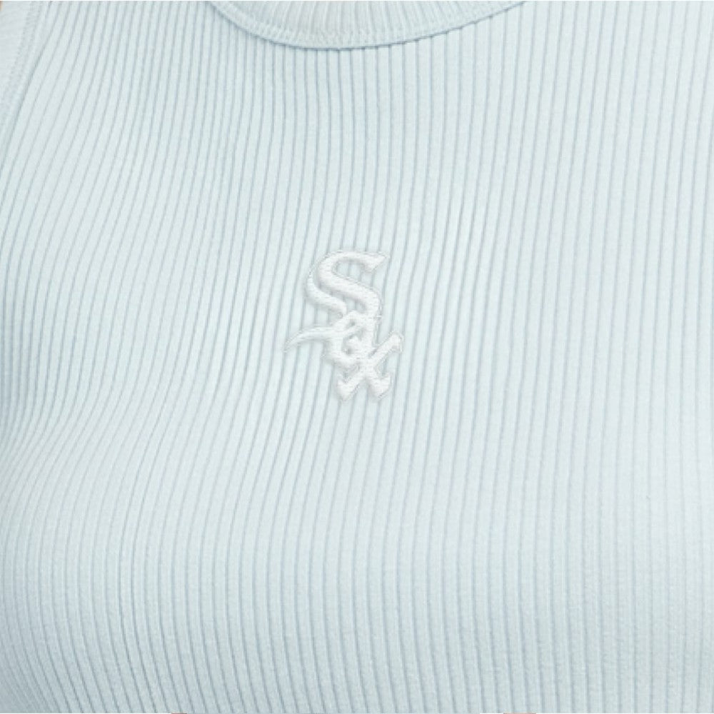 Chicago White Sox Starter Women's Pastels Ribbed Tank Top - MLB Tanks