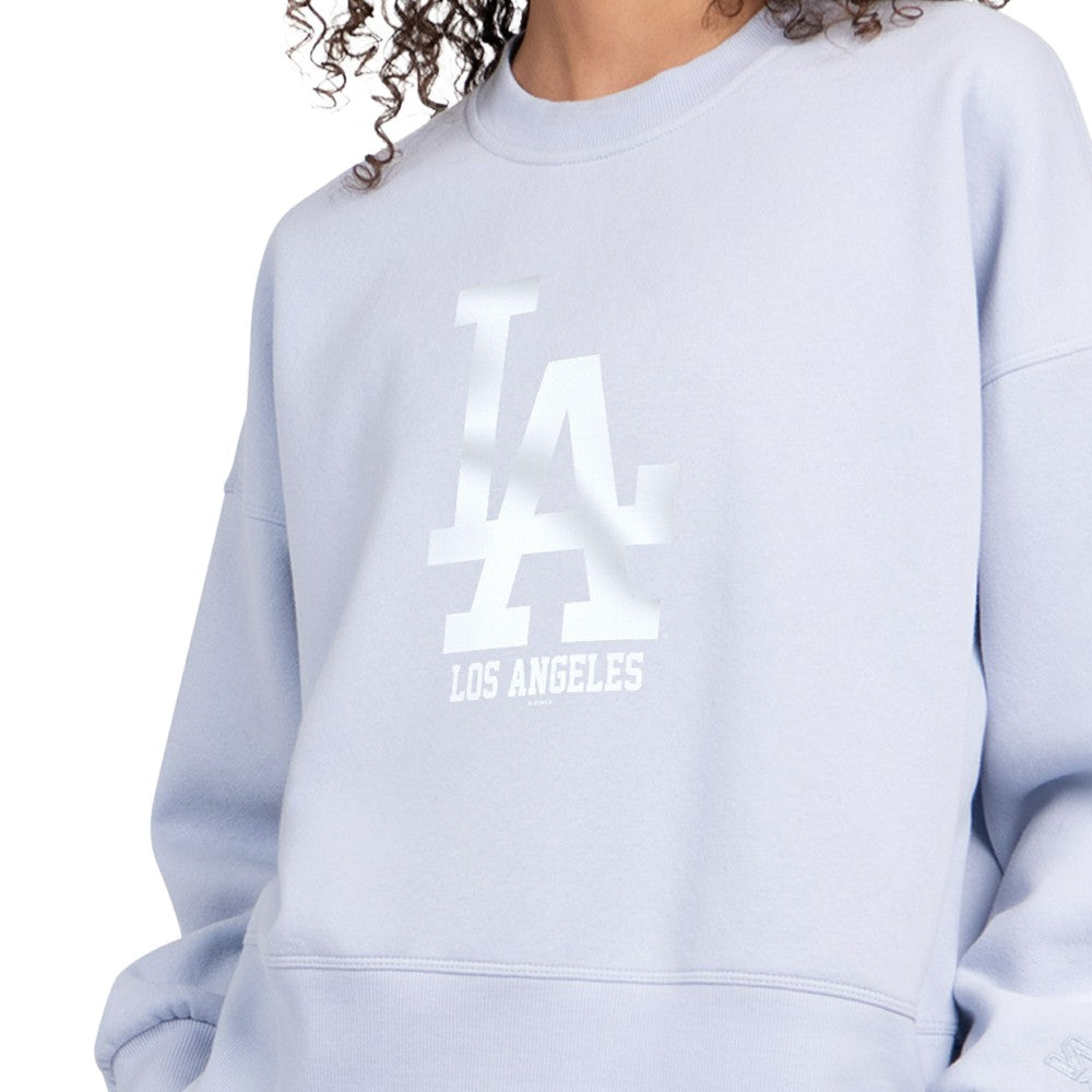 Los Angeles Dodgers Starter Women's Pastels Boxy Fleece Sweatshirt - MLB Sweatshirts