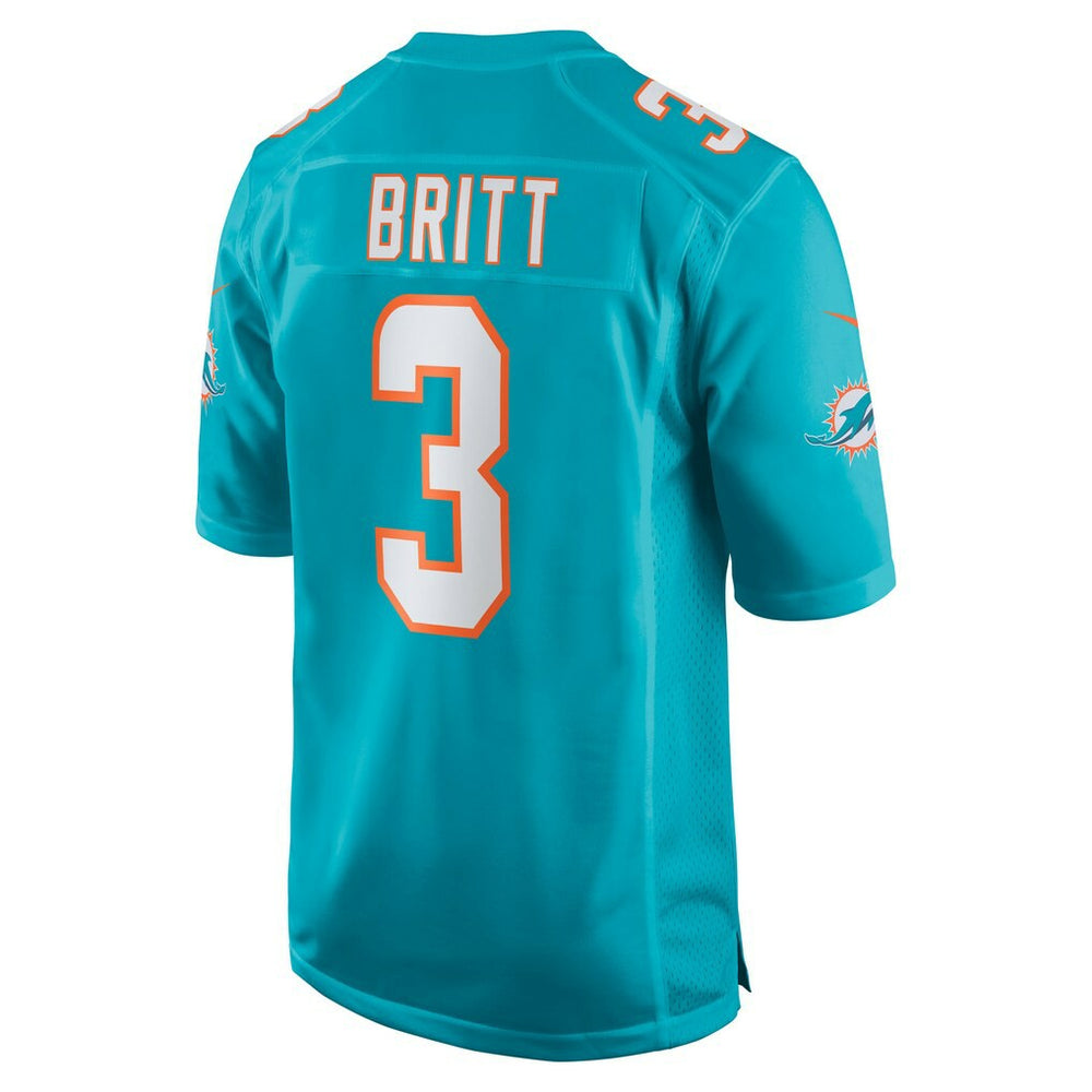 Miami Dolphins K.J. Britt  Team Game Jersey | NFL Discount