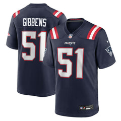 New England Patriots Jack Gibbens  Team Game Jersey | NFL US