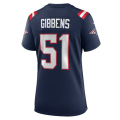 New England Patriots Jack Gibbens  Women's Team Game Jersey | NFL US