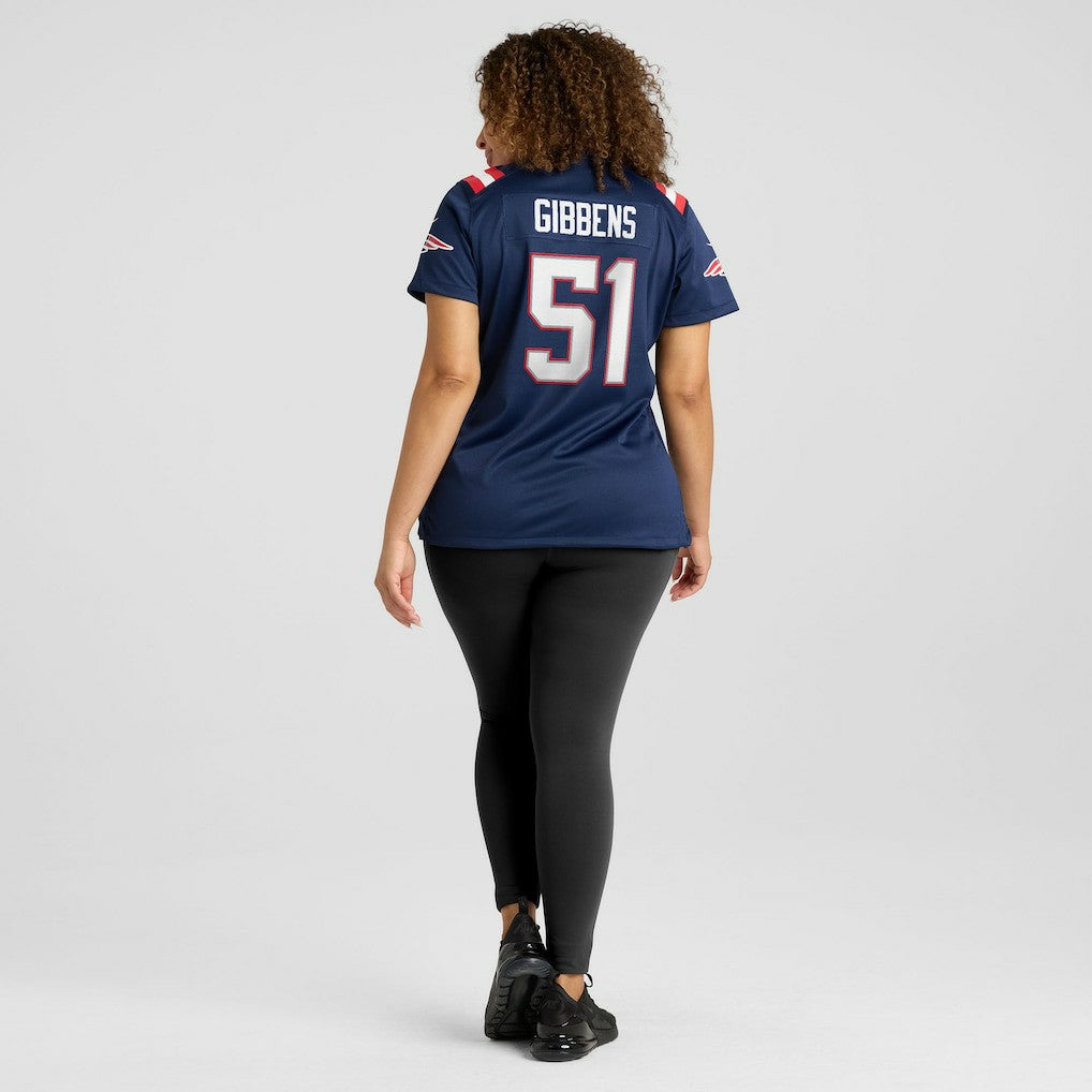 New England Patriots Jack Gibbens  Women's Team Game Jersey | NFL US
