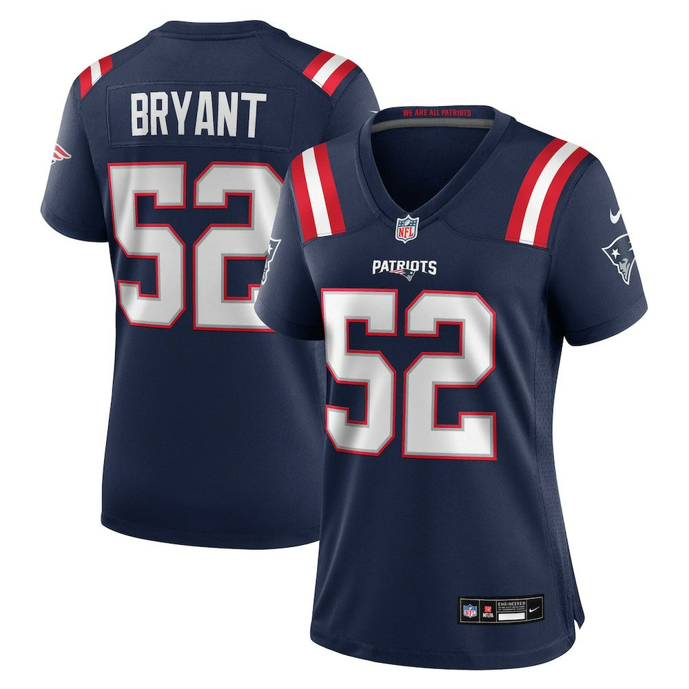 New England Patriots Marcus Bryant  Women's Team Game Jersey | NFL Discount