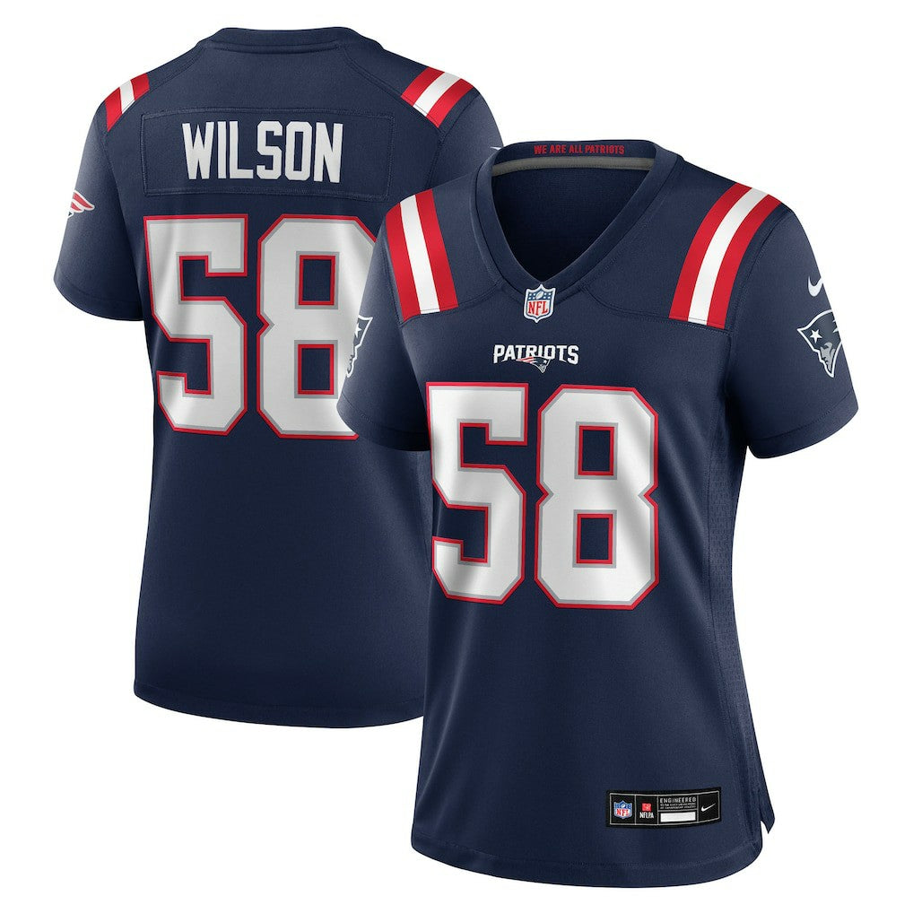 New England Patriots Jared Wilson  Women's Team Game Jersey | NFL US