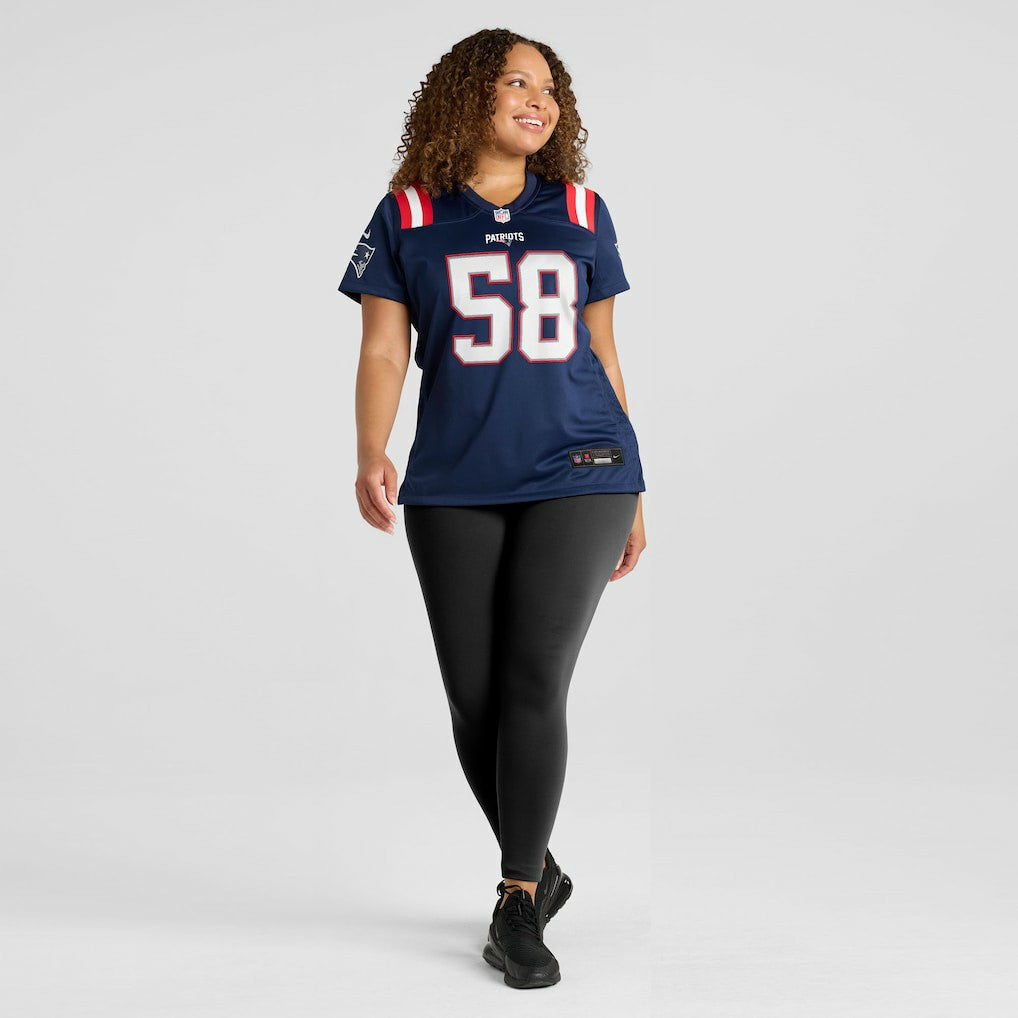 New England Patriots Jared Wilson  Women's Team Game Jersey | NFL US