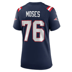 New England Patriots Morgan Moses  Women's Team Game Jersey | NFL Sale