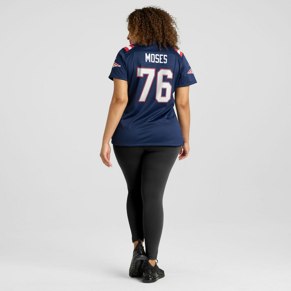 New England Patriots Morgan Moses  Women's Team Game Jersey | NFL Sale