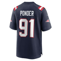 New England Patriots Elijah Ponder  Team Game Jersey | NFL Near me