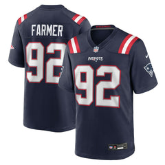 New England Patriots Joshua Farmer  Team Game Jersey | NFL New