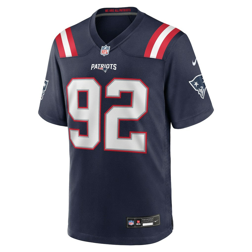 New England Patriots Joshua Farmer  Team Game Jersey | NFL New