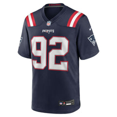New England Patriots Joshua Farmer  Team Game Jersey | NFL New
